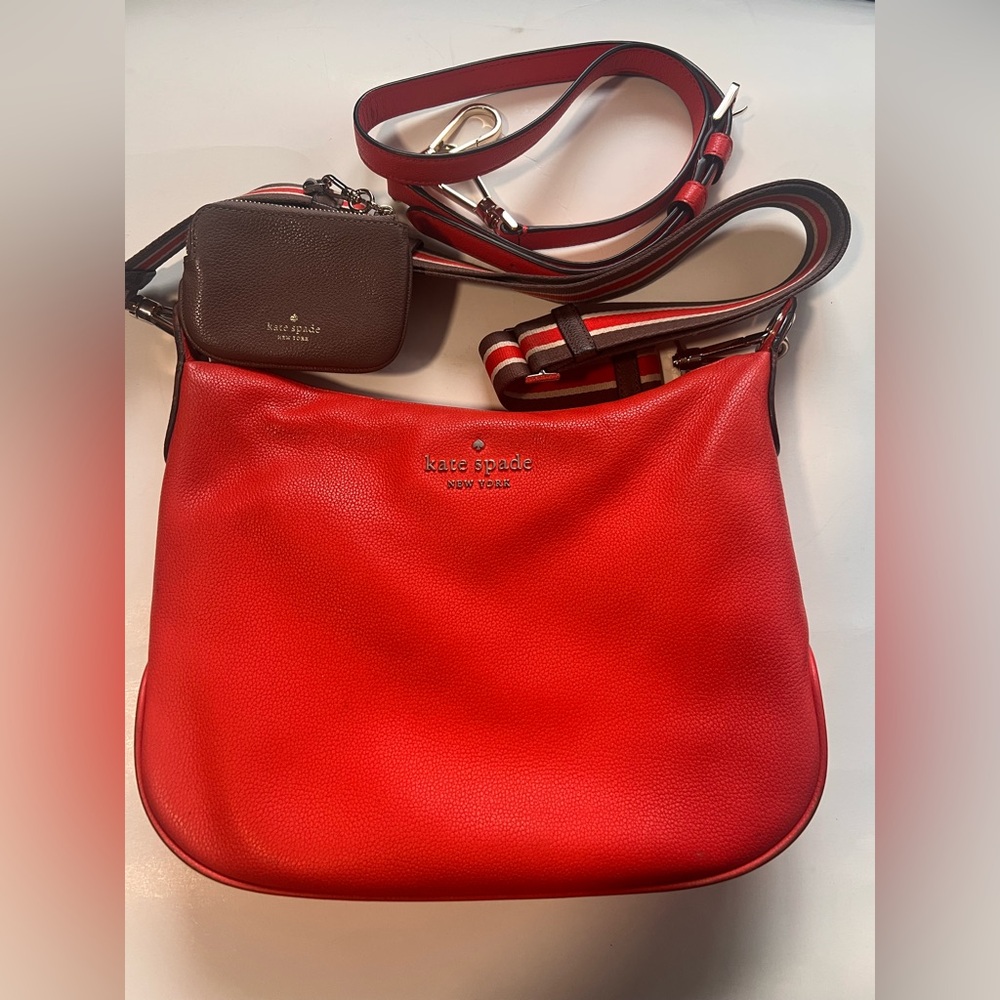 Kate Spade Large Rosie Crossbody – Orange 🧡